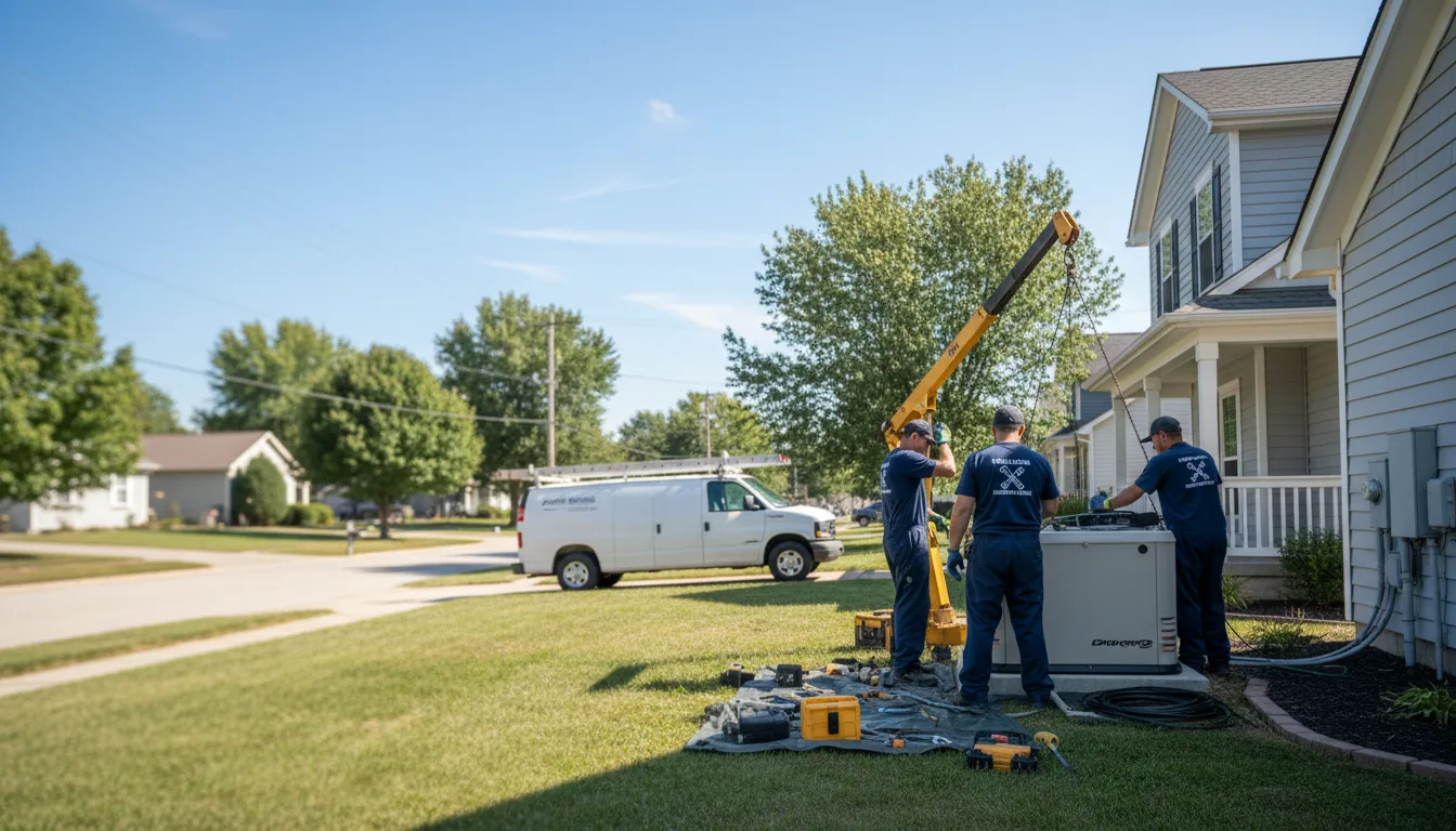 Generator Installation in Benwood, WV near me